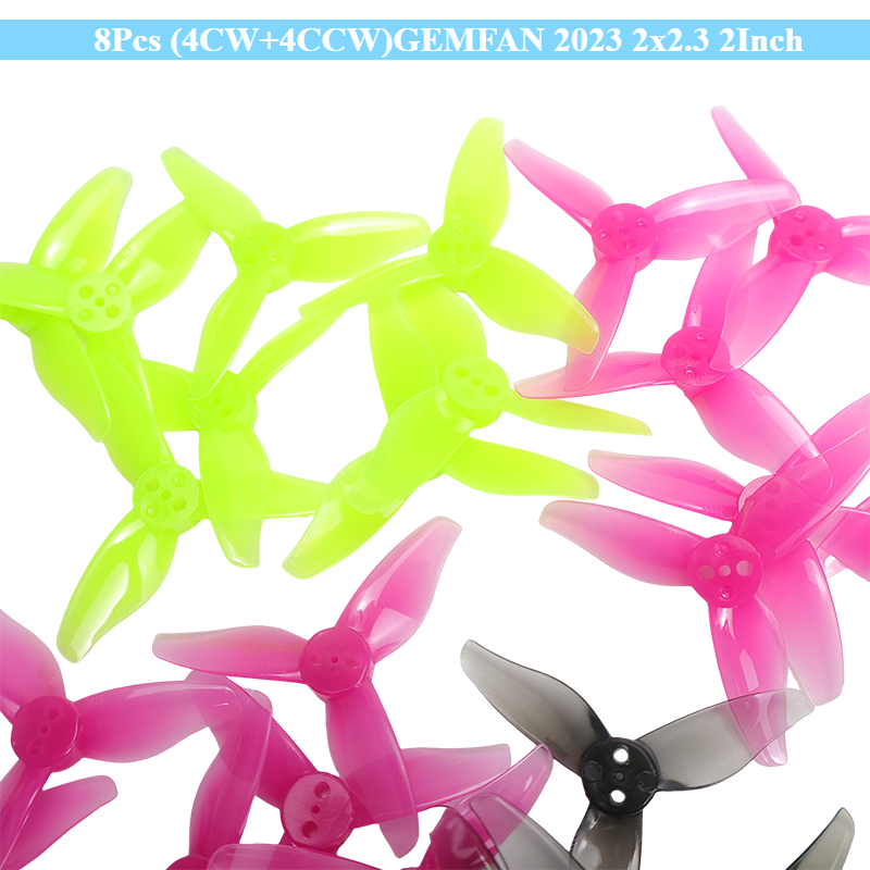 8 ชิ้น (4CW+4CCW) GEMFAN 2023  - Drone Racing Gate บทวิจารณ์และราคา